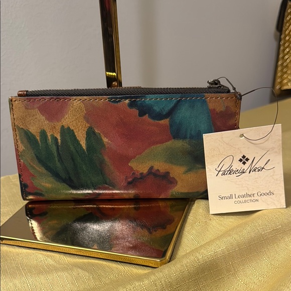 Patricia Nash Floral Leather Wallet - Picture 2 of 3